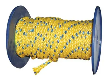 lano PPV bez duše 10mm barevné pletené (100m)