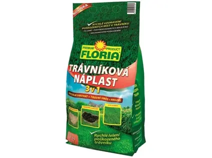 náplast trávníková 1kg 3 v 1 FLORIA
