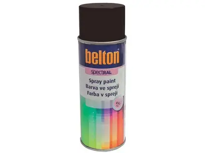 barva ve spreji BELTON RAL 8017, 400ml HN čokoládová