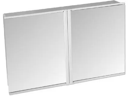 skříňka koupelnová 2díl. TZS-2, 54,5x34,5x9cm, zrc.BÍ