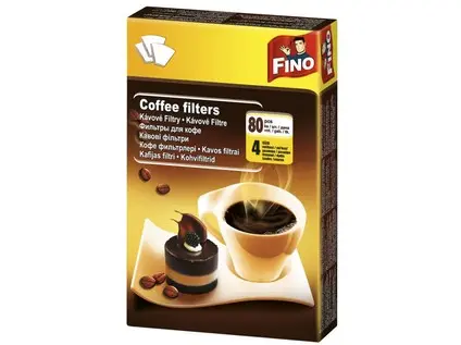 filtry na kávu velikost 4       (80ks)