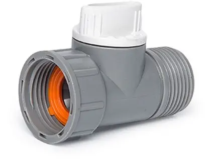 adaptér s ventilem, vnitřní a vnější závit 3/4", WL-2232, WHITE LINE