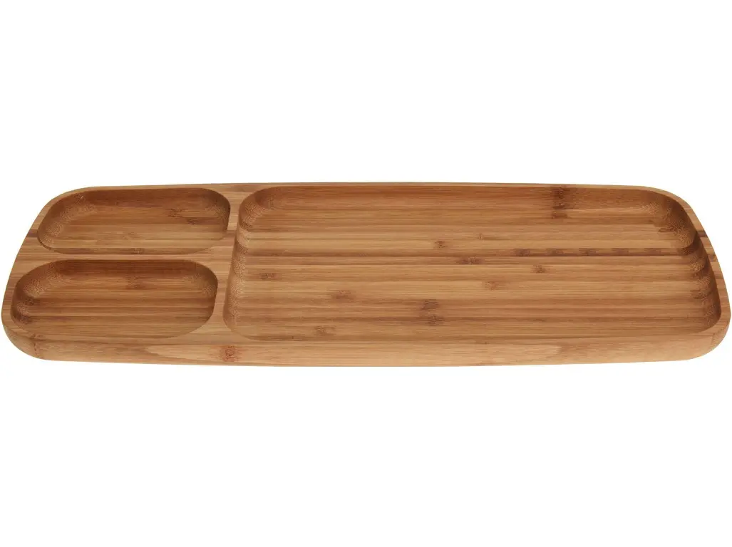 miska dělená 39x16x2cm bambus 0.41 Kg MAXMIX Sklad14 385722