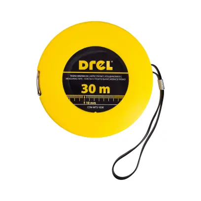 pásmo ocelové 30m/10mm Drel