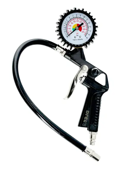 pistole foukací s manometrem  Drel