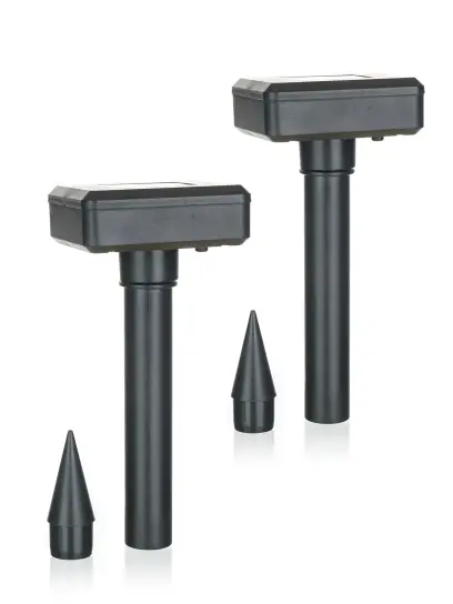 odpuzovač krtků solární PH ČER (2ks)