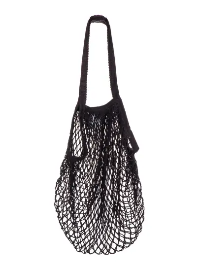 taška síťovka PRETTY UP 35x35cm, dlouhé ucho, ČER