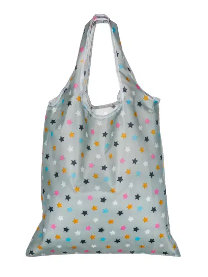 taška nákupní skládací HVĚZDY 59x37cm PES