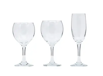 sklenice na víno MISS sada 18díl. (6x190,210,260ml)