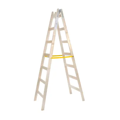 štafle malířské PROFI 7 př. dřevěné nelakované