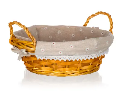 Košík s uchy DAISY 30x12cm kul