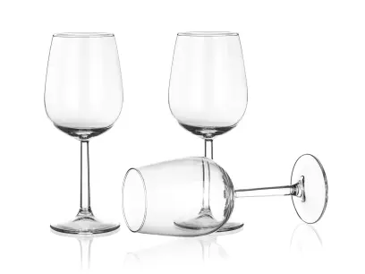 sklenice na bílé víno 360ml BOUQUET (3ks)