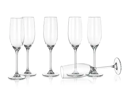 sklenice na šampus flétna 210ml DINING (6ks)