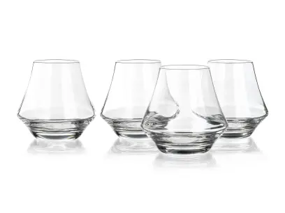 sklenice na whisky 290ml nízká (4ks)