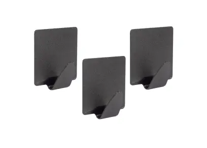 háček samolepicí obdelník PH ČER (3ks)