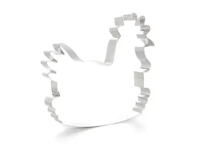 vykraj. cukroví SLEPICE NA OŠATCE 13,7x13x2cm