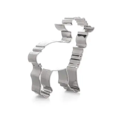 vykraj. cukroví OVEČKA 6x6,5x1,6cm