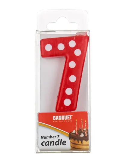 Svíčka nar. č.7 MY PARTY New