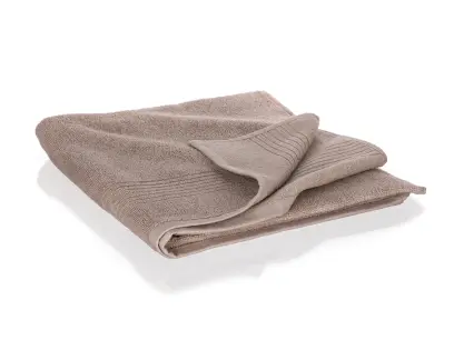 osuška bavlněná LORIS 70 x 140 cm, světle hnědá