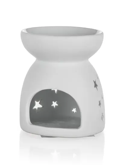 aromalampa  8x9cm HVĚZDY BÍ porcelánová