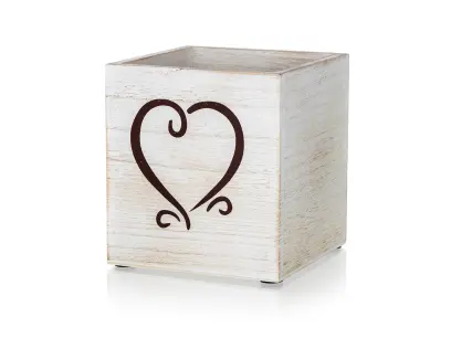 Krabička dek.HEART 13x13x14 cm