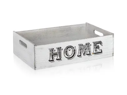 Krabička dek.HOME 41x25x11cm