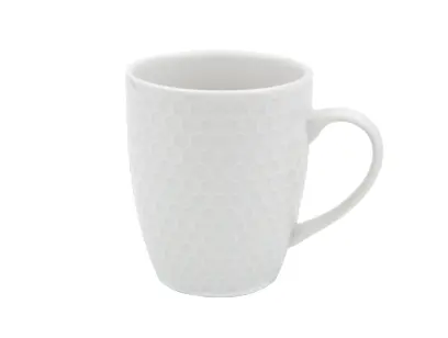 hrnek 420ml HONEYCOMB porcelánový BÍ