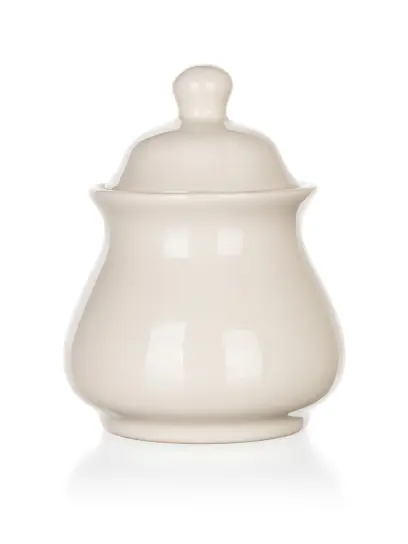 Cukřenka keramická NATURAL Ivory 280 ml