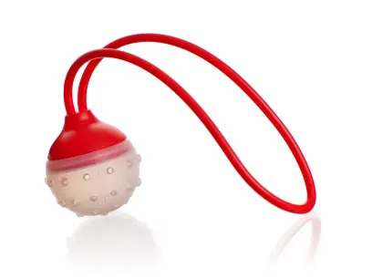 Sítko na čaj a koření silikonové CULINARIA Red 5 x 22 cm