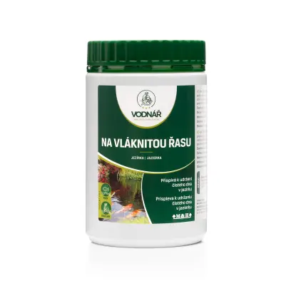 přípravek NA VLÁKNITOU ŘASU 0,5kg jezírka VODNÁŘ