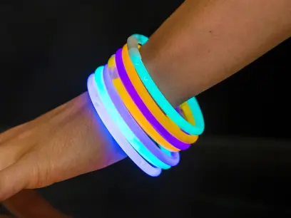 náramek svítící 20cm v tubě (25ks) MY PARTY