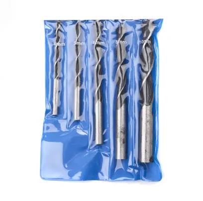 vrták do dřeva sada  4,0-10,0mm 5díl.