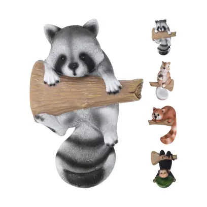 krmítko pro ptáky ZVÍŘATA polyresin, 4 mix