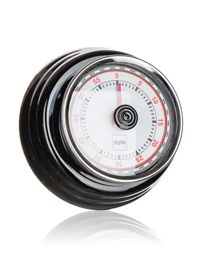 minutník pr.7cm nerez/ČER s magnetem CULINARIA