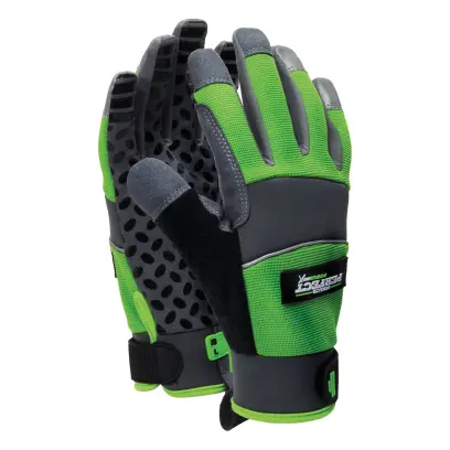 rukavice syntetické HI-VIS GRIPPER vel.10 STALCO