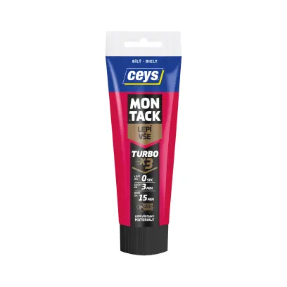 lepidlo montážní 125ml MONTACK TURBO CEYS BÍ