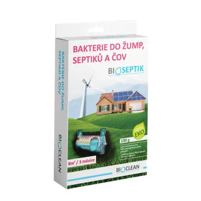 bakterie do žump, septiků, ČOV 100g Biosep