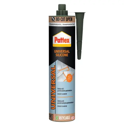 SILIKON UNIVERZÁLNÍ TRANSP. 280ML PATTEX  NEW