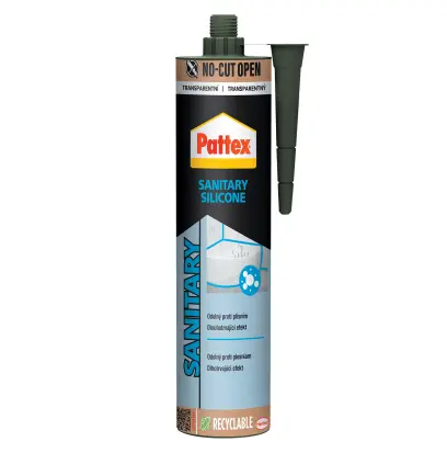 SILIKON SANITÁRNÍ  TRANSP.280ML PATTEX  NEW