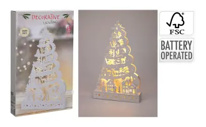dekorace STROM LED 45cm BÍ