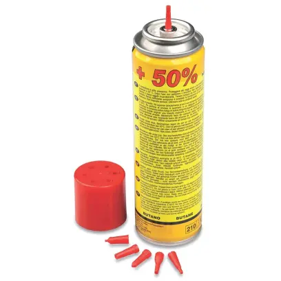 plyn do zapalovače 300ml, 168g, 6 různých plnících trysek