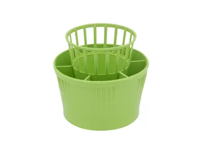 odkapávač na příbory kulatý pr.13cm PH mix barev