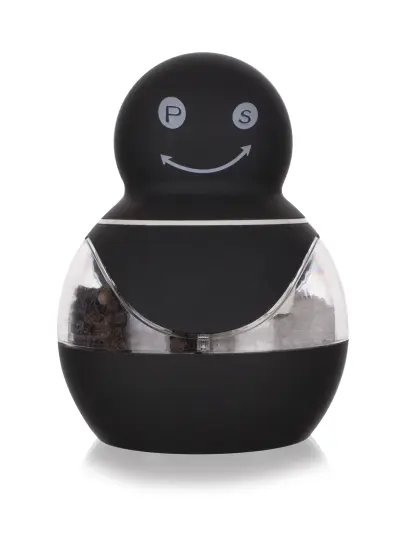 Mlýnek mechanický CULINARIA Black, 2 v 1