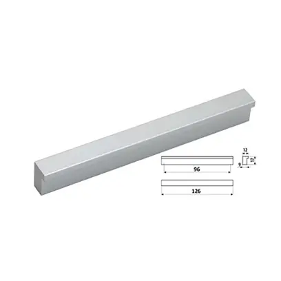 úchytka LINEA  96/126 elox