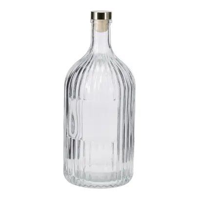 láhev 1000ml skleněná se zátkou A