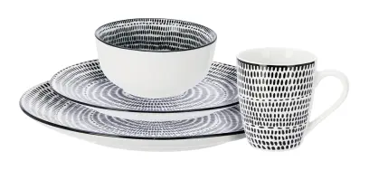 sada jídelní STACCATO 16díl. porcelánová
