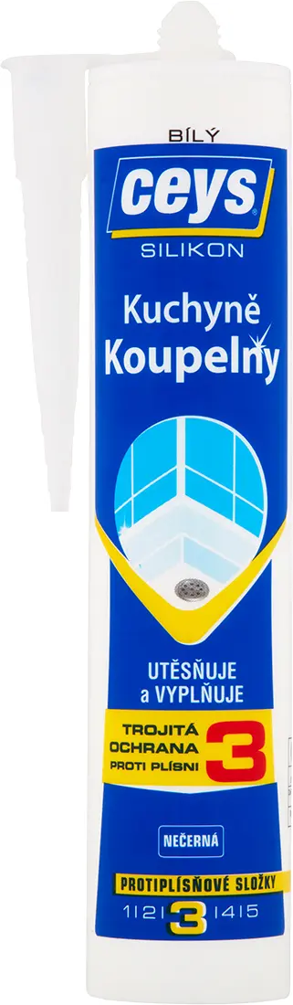 silikon sanitární 280ml BÍ CEYS