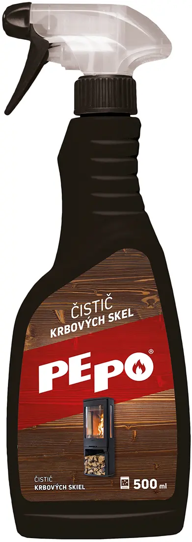 čistič krbových skel PE-PO 0,5l