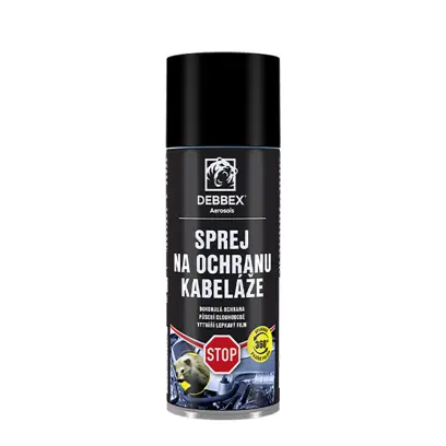 sprej na ochranu kabeláže kuny,hlodavci 400ml DEBBEX