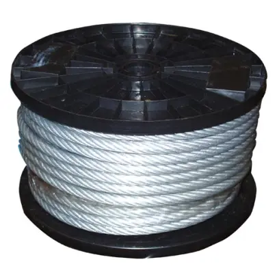 lanko ocelové 3/4mm ZCCR buž. pu Zn (100m) max.zat.485kg